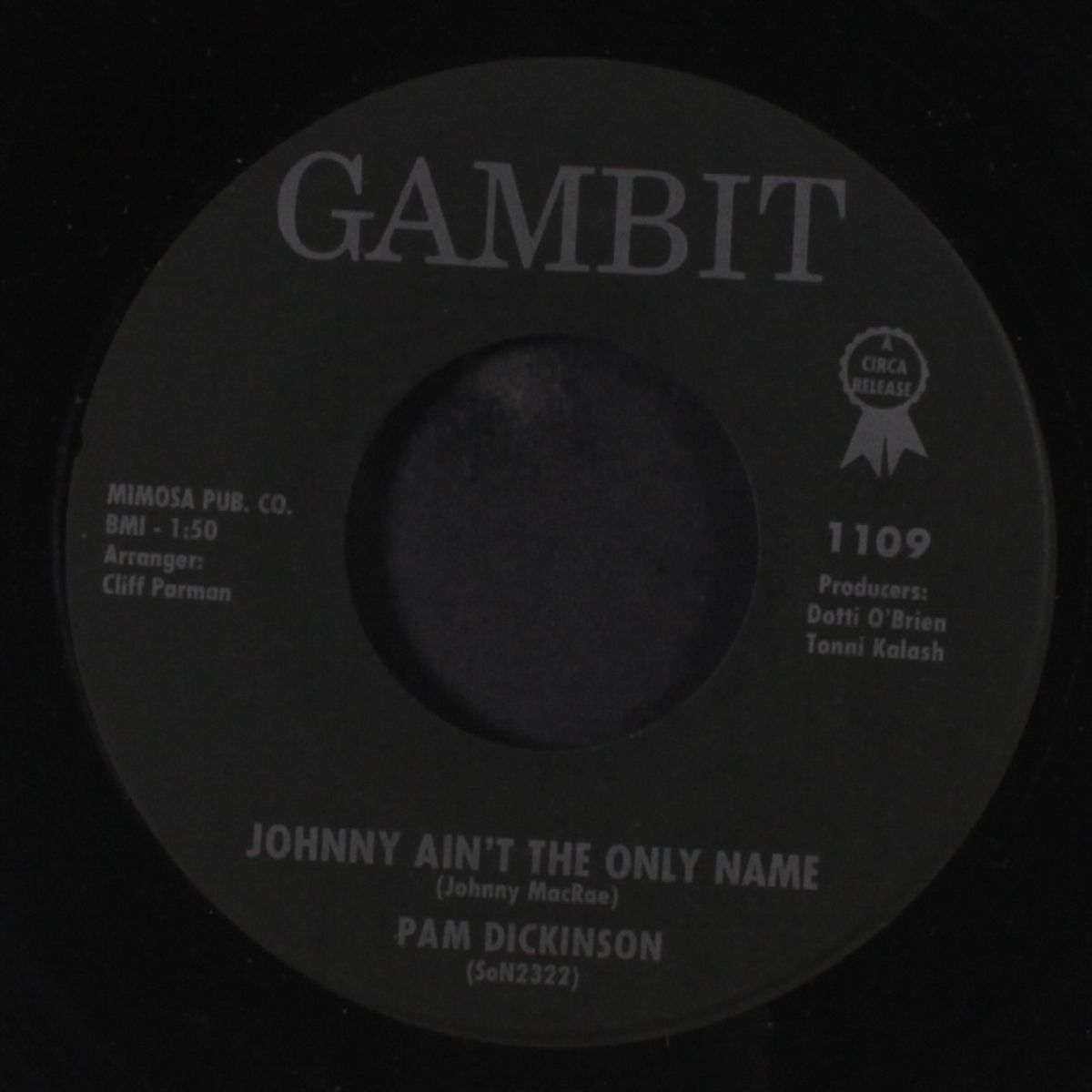 funny age / johnny ain't the only name by PAM DICKINSON
