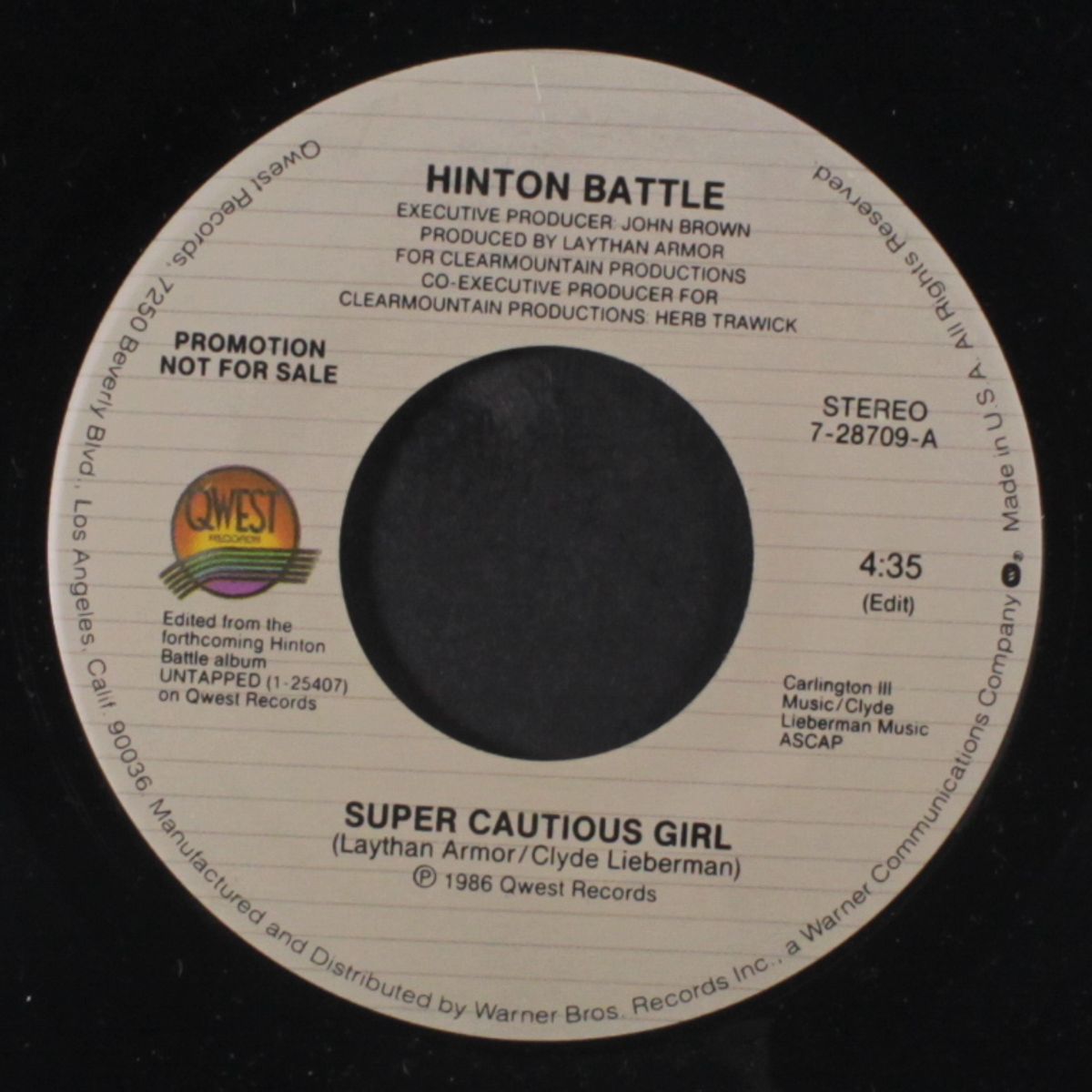 super cautious girl / same by HINTON BATTLE