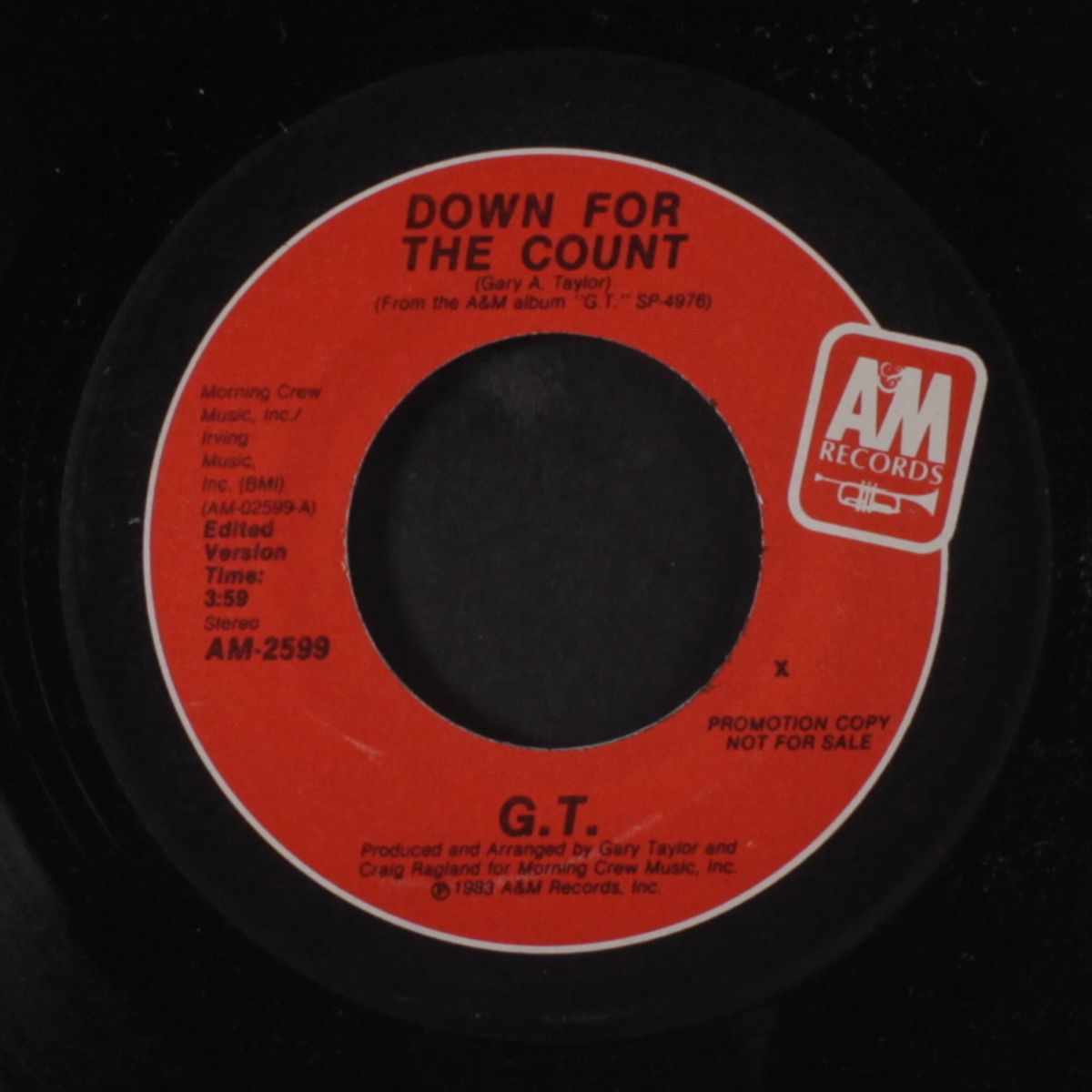 down for the count / same by G.T.