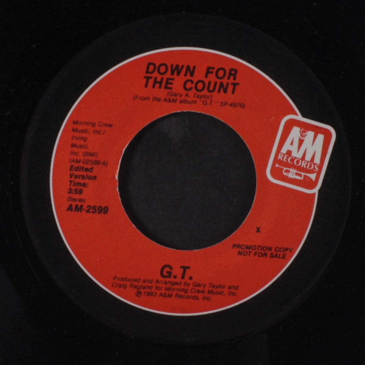 down for the count / same by G.T.