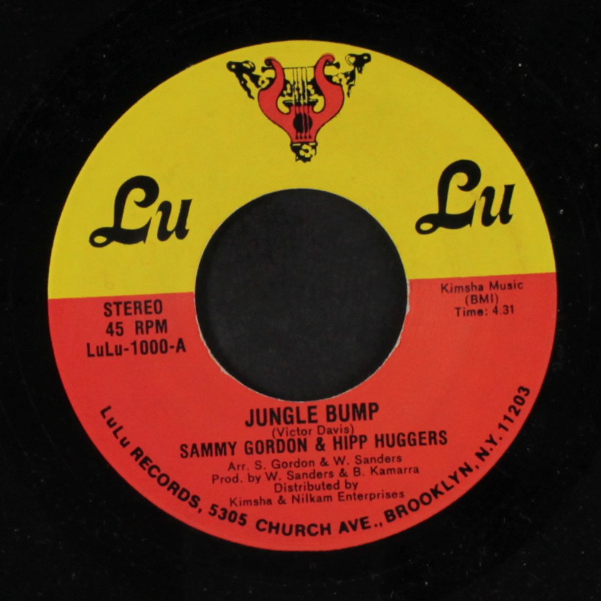 jungle bump by SAMMY GORDON & HIPHUGGERS