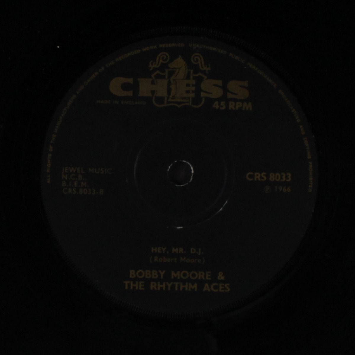 searching for my love / hey, mr. d.j. by BOBBY MOORE & RHYTHM ACES