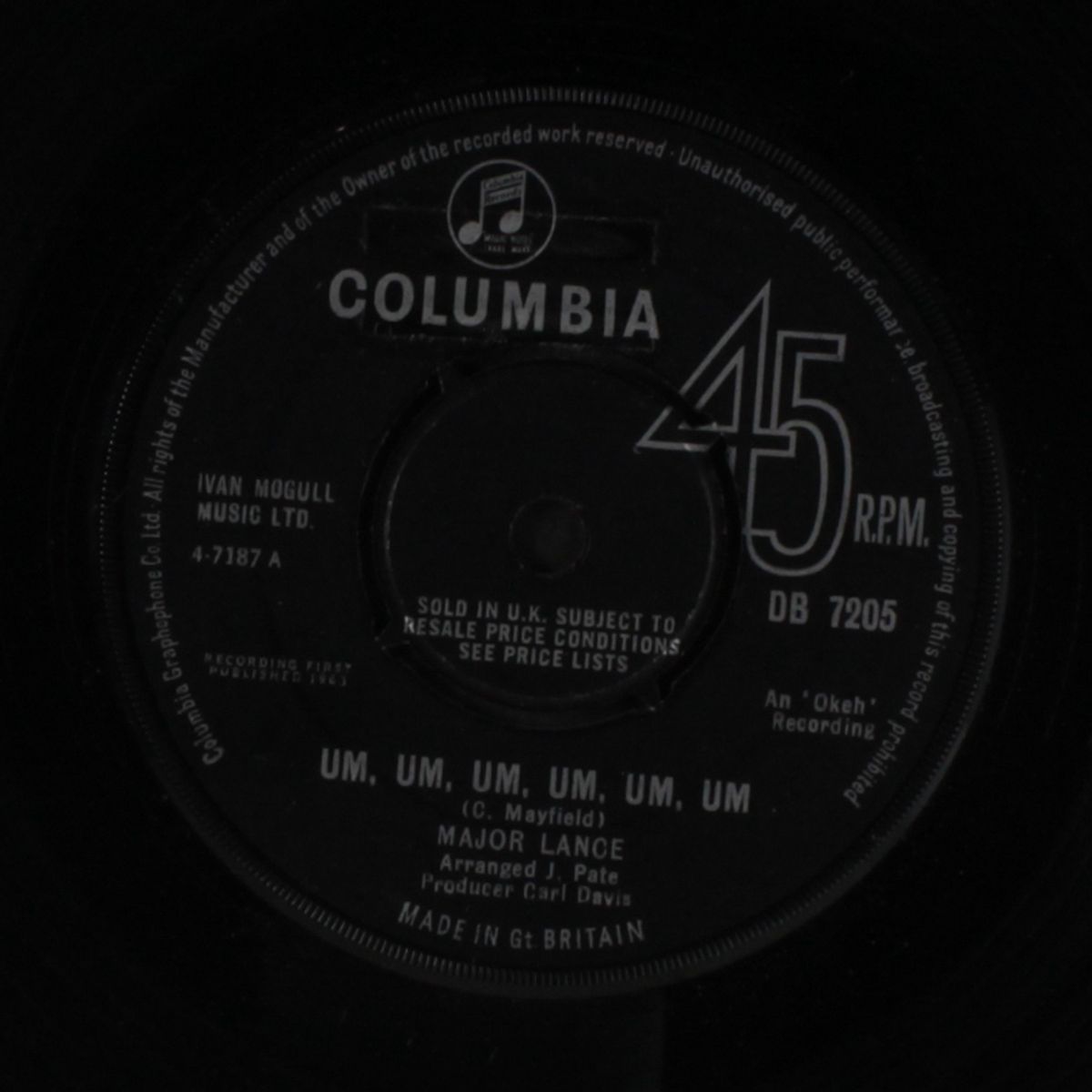 um, um, um, um, um, um / sweet music by MAJOR LANCE