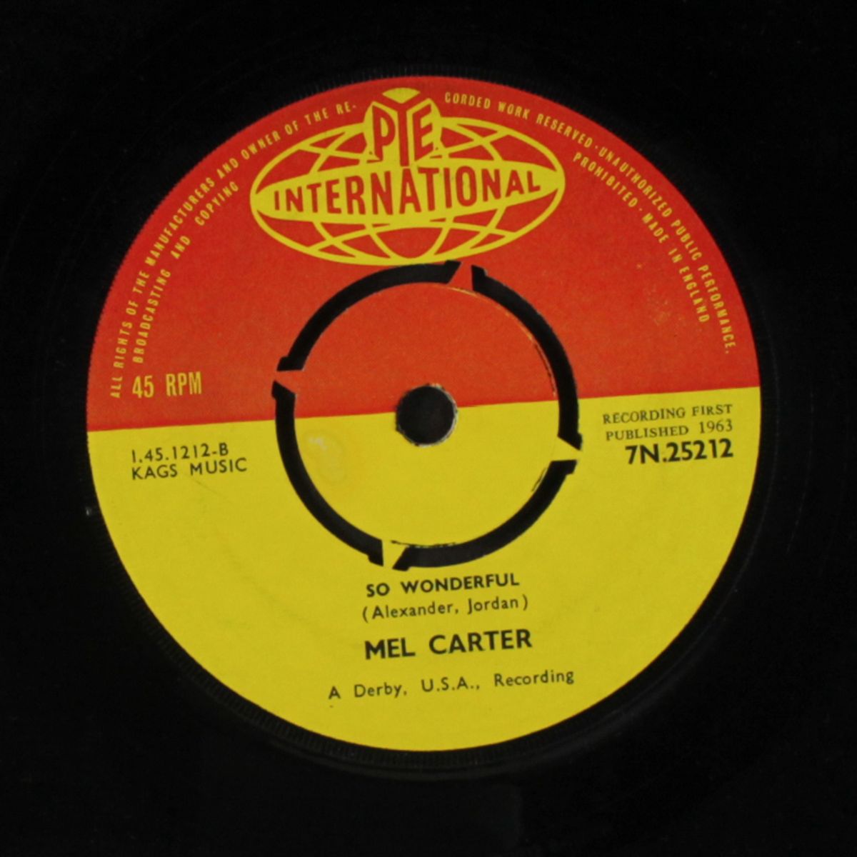 when a boy falls in love / so wonderful by MEL CARTER