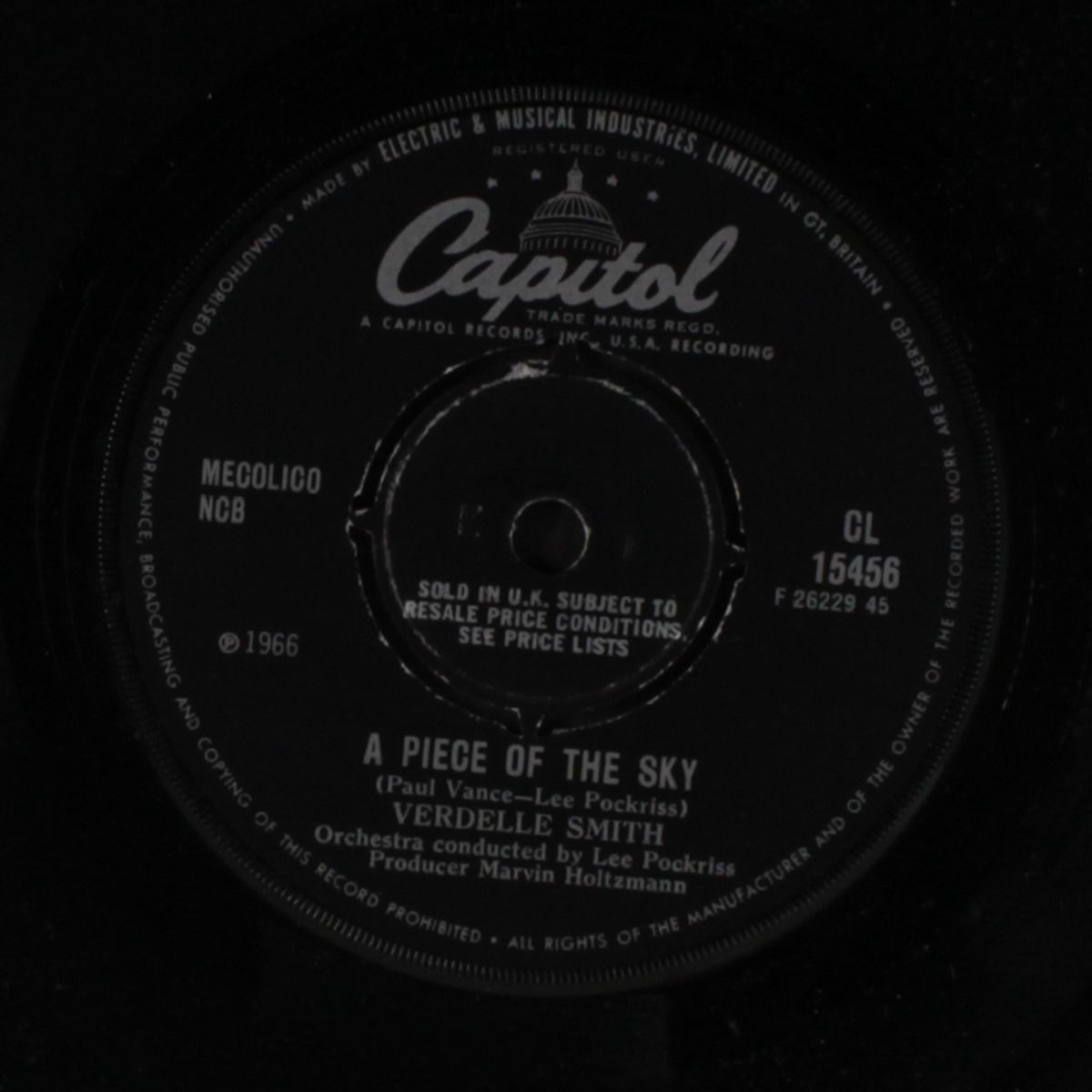 tar and cement / a piece of the sky by VERDELLE SMITH