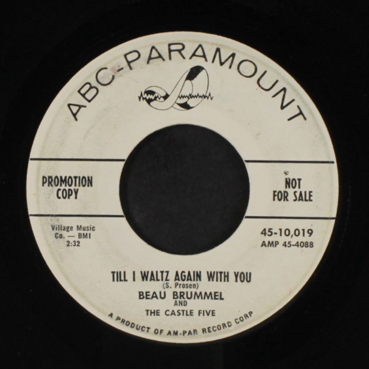 all washed up / till i waltz again with you by BEAU BRUMMEL