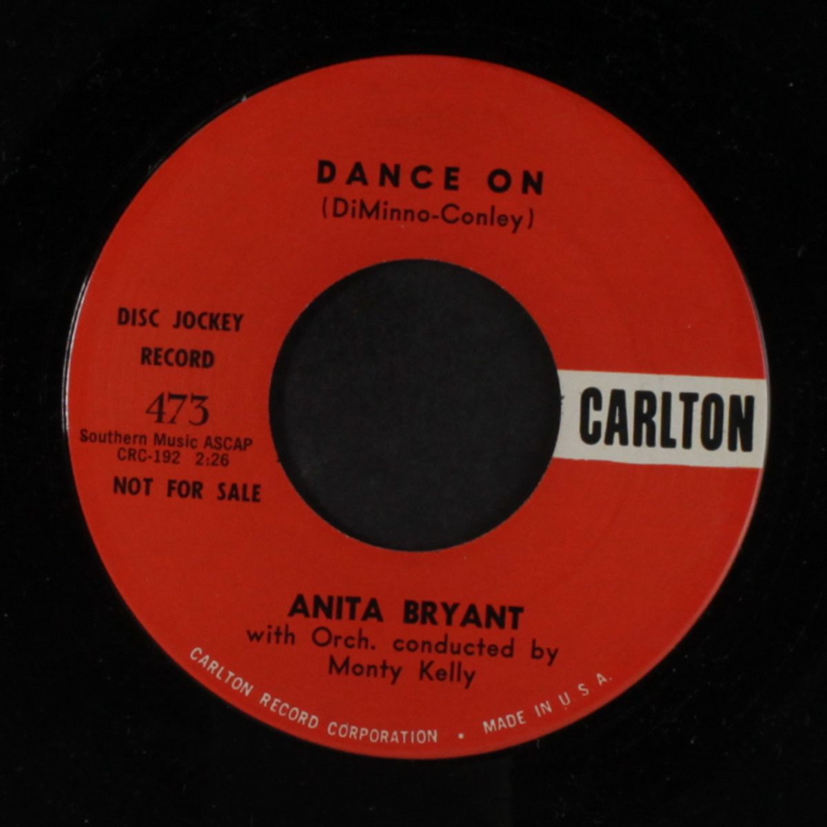 dance on / be good, be careful, be mine by ANITA BRYANT