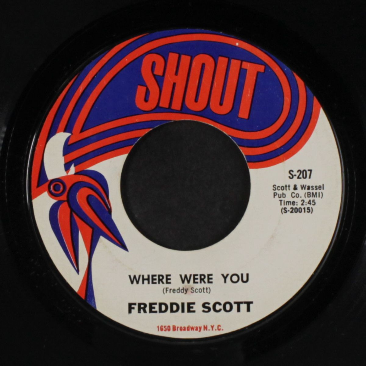 are you lonely for me / where were you by FREDDIE SCOTT