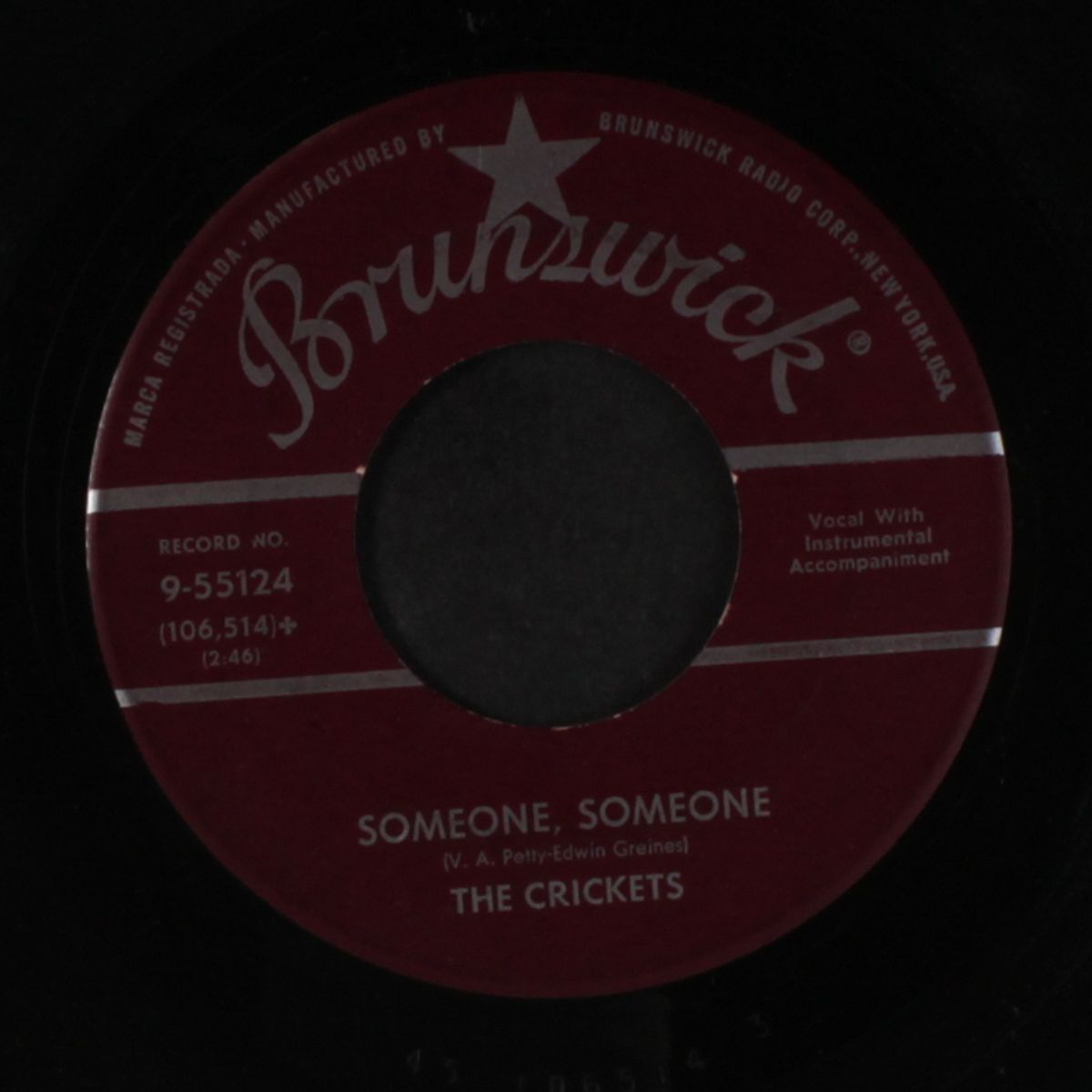 love's made a fool of you / someone, someone by CRICKETS