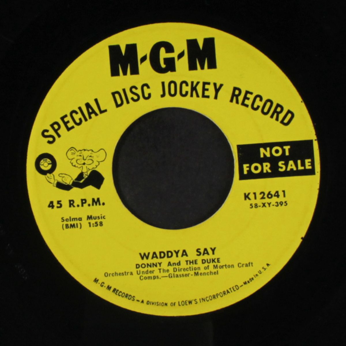 rock baby / waddya say by DONNY &THE DUKE