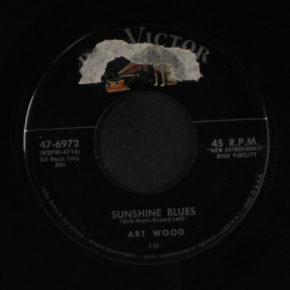 hey jibbo / sunshine blues by ART WOOD
