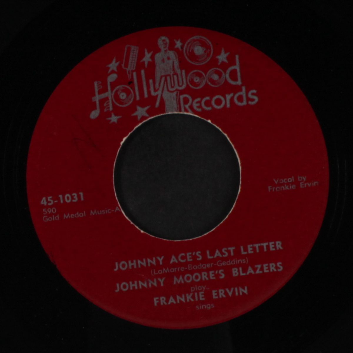 johnny ace's last letter by FRANKIE ERVIN