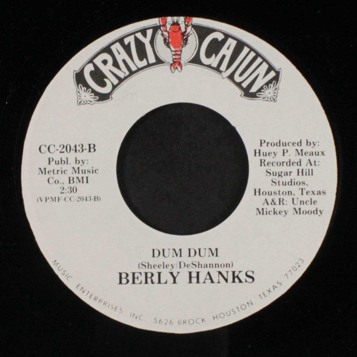 cowboys never use their hearts / dum dum by BERLY HANKS
