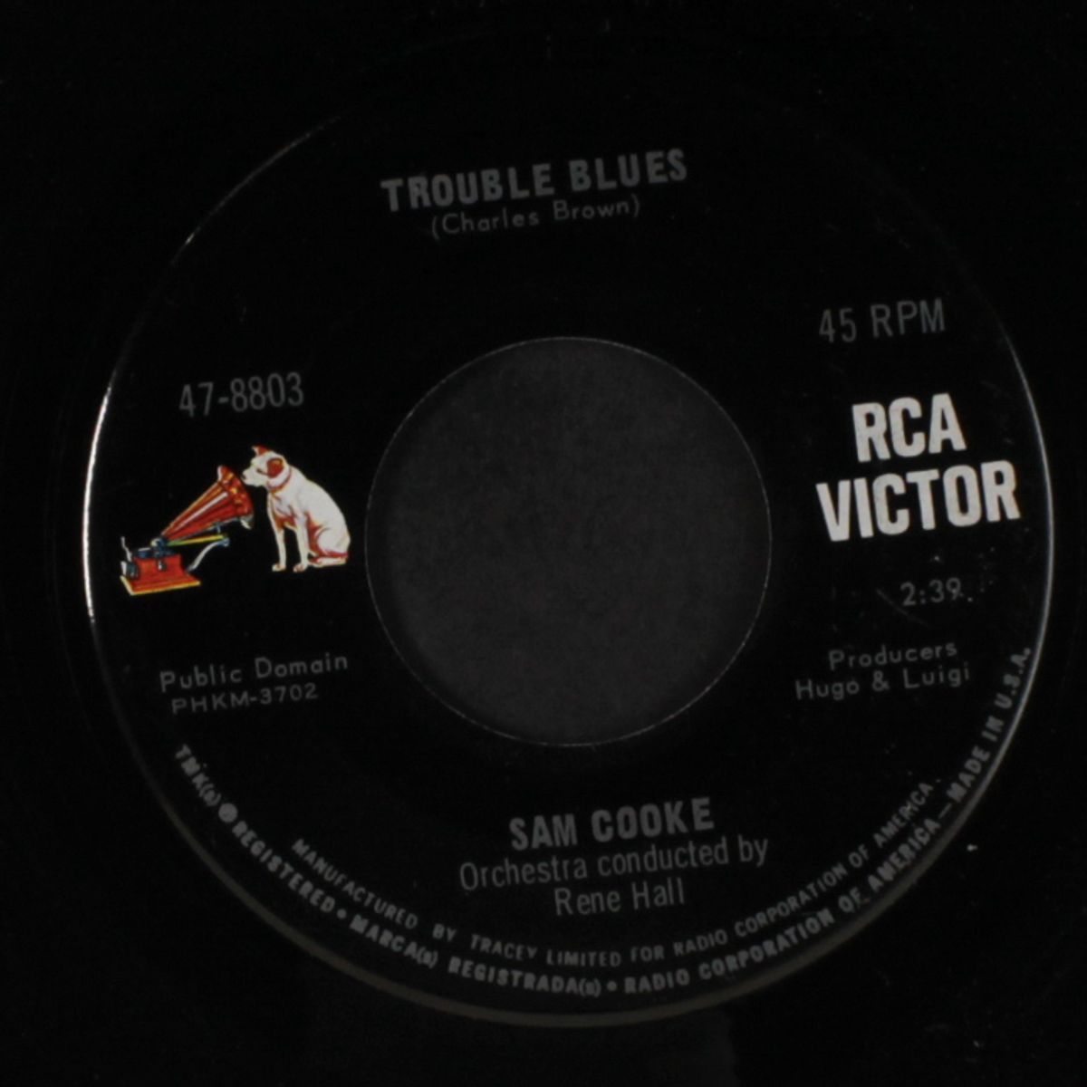 let's go steady again / trouble blues by SAM COOKE