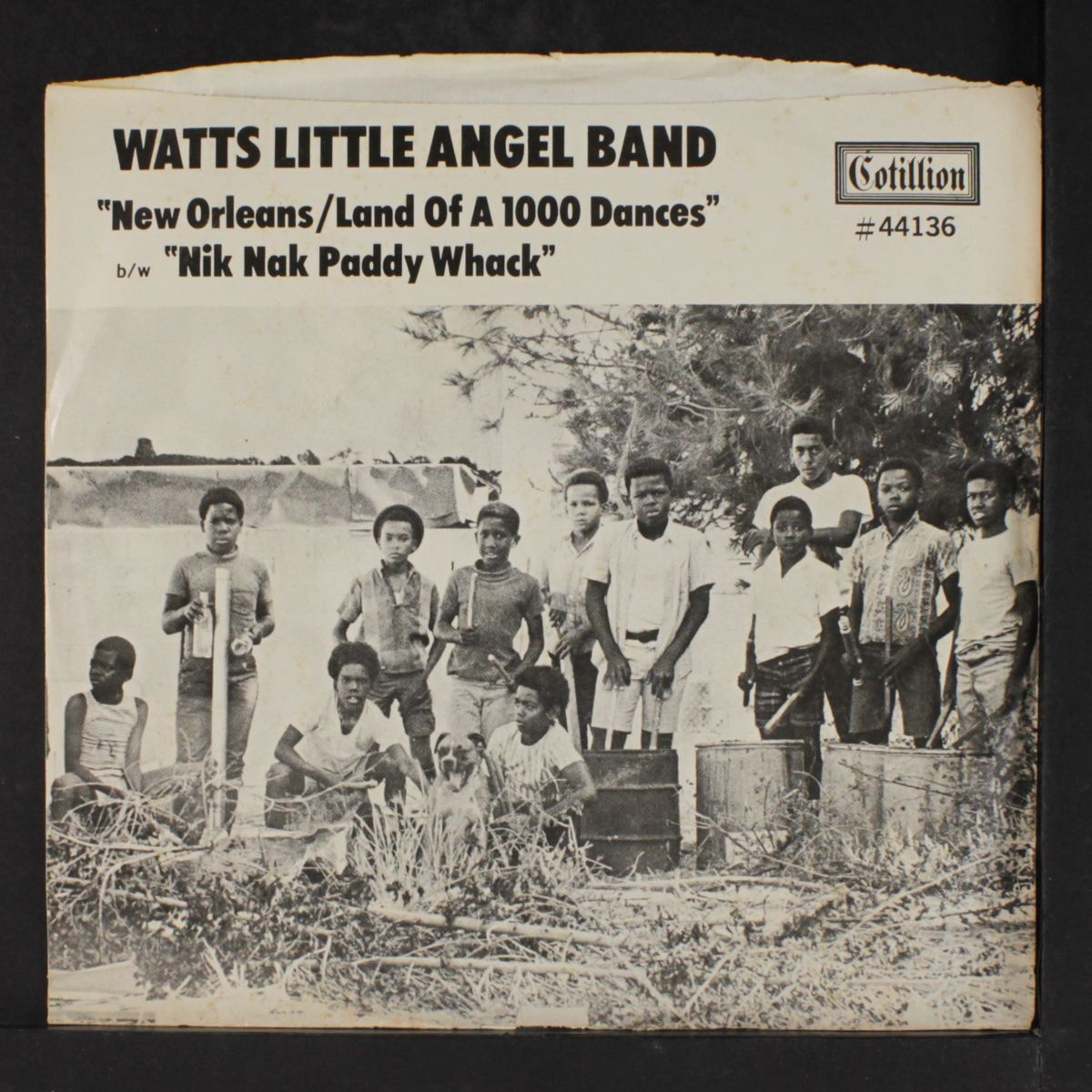 new orleans-land of a 1000 dances / nik nak paddy wack by WATTS LITTLE ANGEL BAND