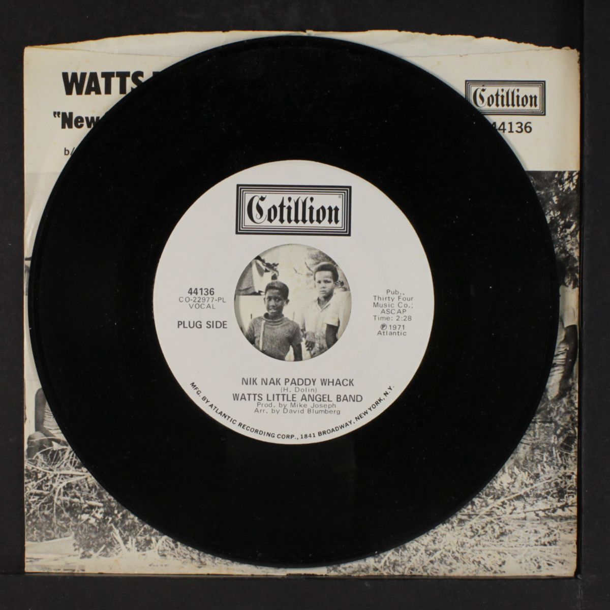 new orleans-land of a 1000 dances / nik nak paddy wack by WATTS LITTLE ANGEL BAND