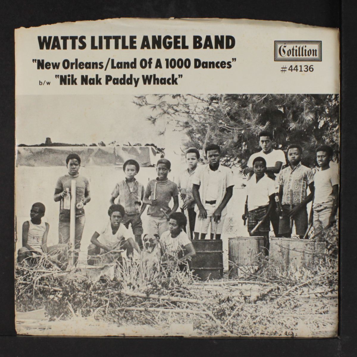 new orleans-land of a 1000 dances / nik nak paddy wack by WATTS LITTLE ANGEL BAND