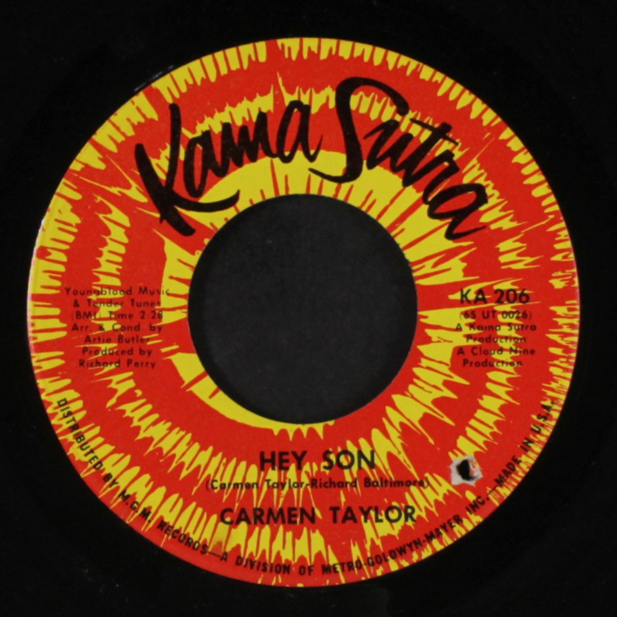 you're puttin me on / hey son by CARMEN TAYLOR