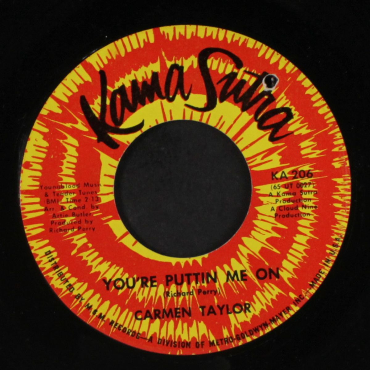 you're puttin me on / hey son by CARMEN TAYLOR