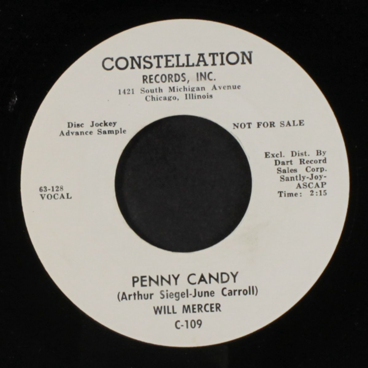 penny candy / willowy billowy land by WILL MERCER