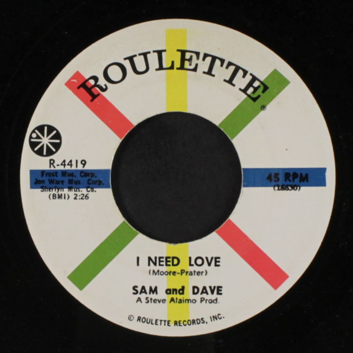 keep a'walkin' / i need love by SAM & DAVE