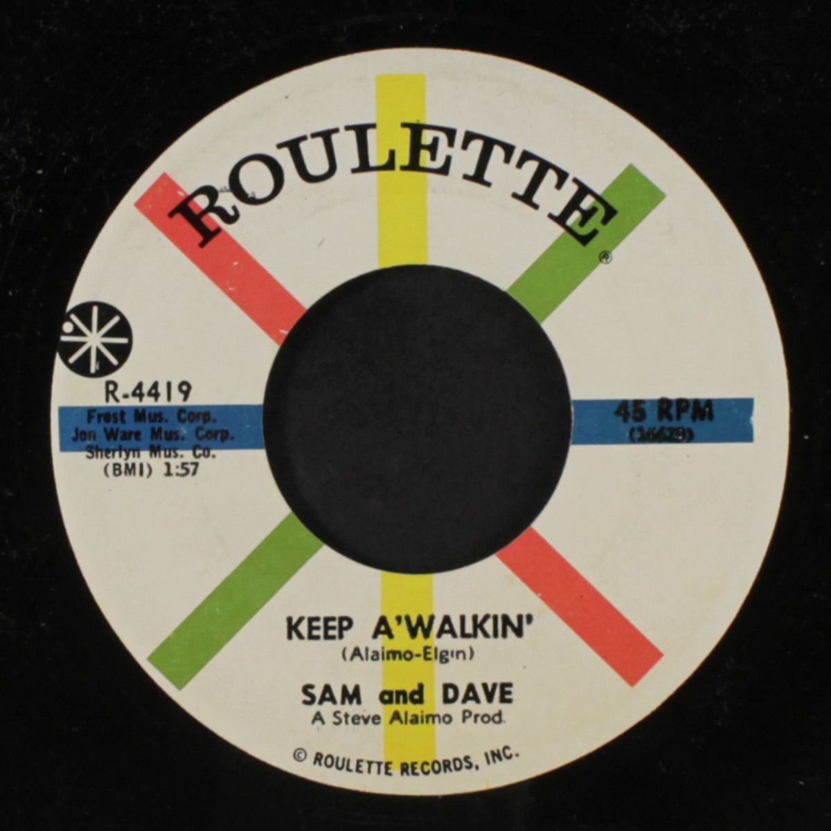 keep a'walkin' / i need love by SAM & DAVE