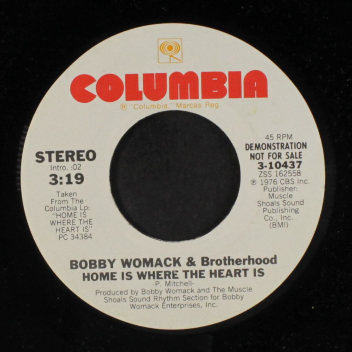 home is where the heart is / mono by BOBBY WOMACK & BROTHERHOOD