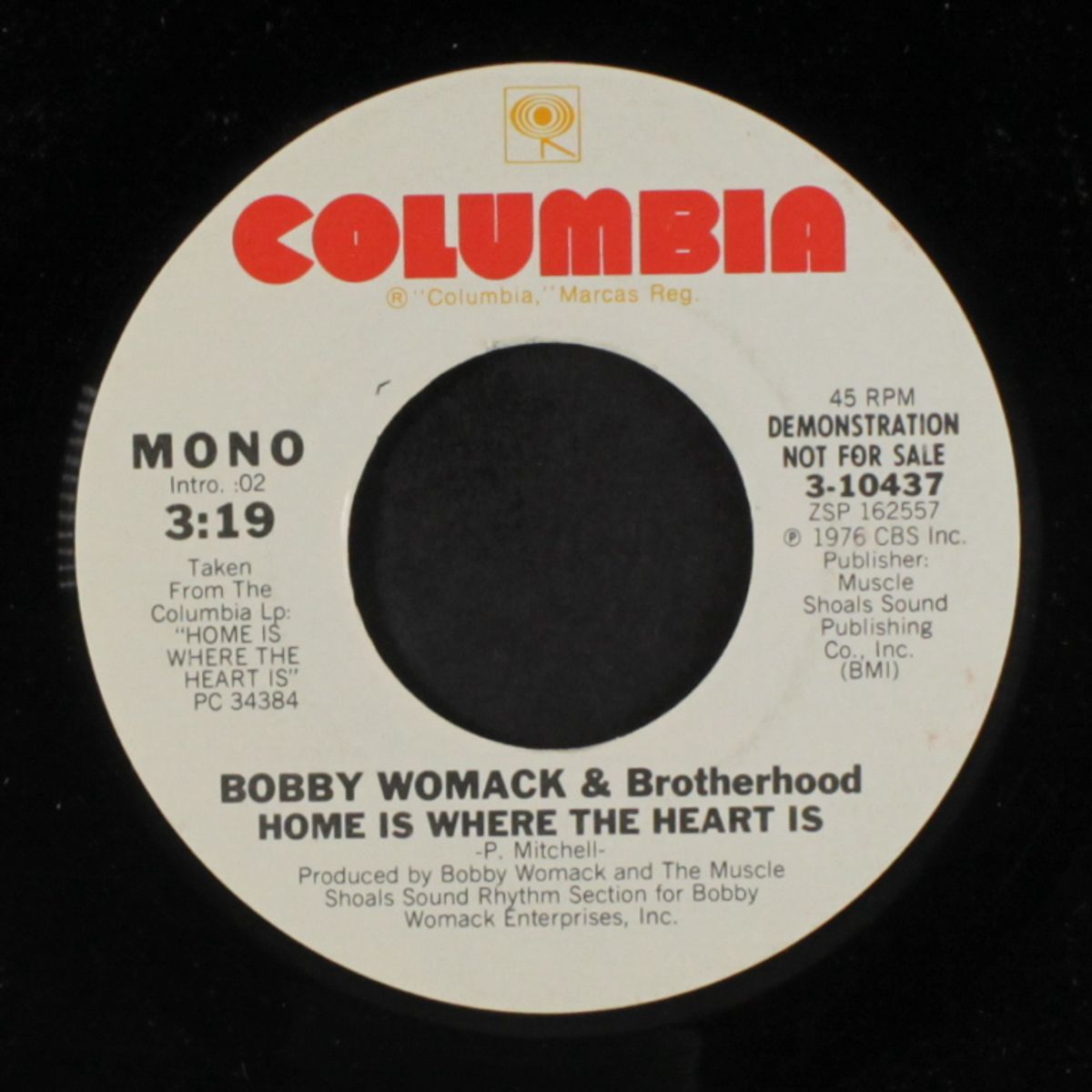 home is where the heart is / mono by BOBBY WOMACK & BROTHERHOOD