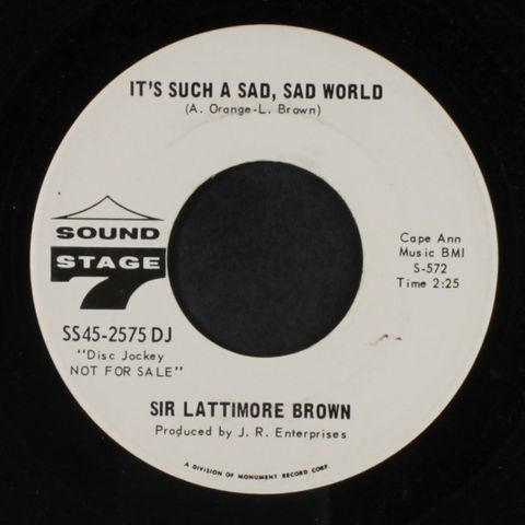 SIR LATTIMORE BROWN