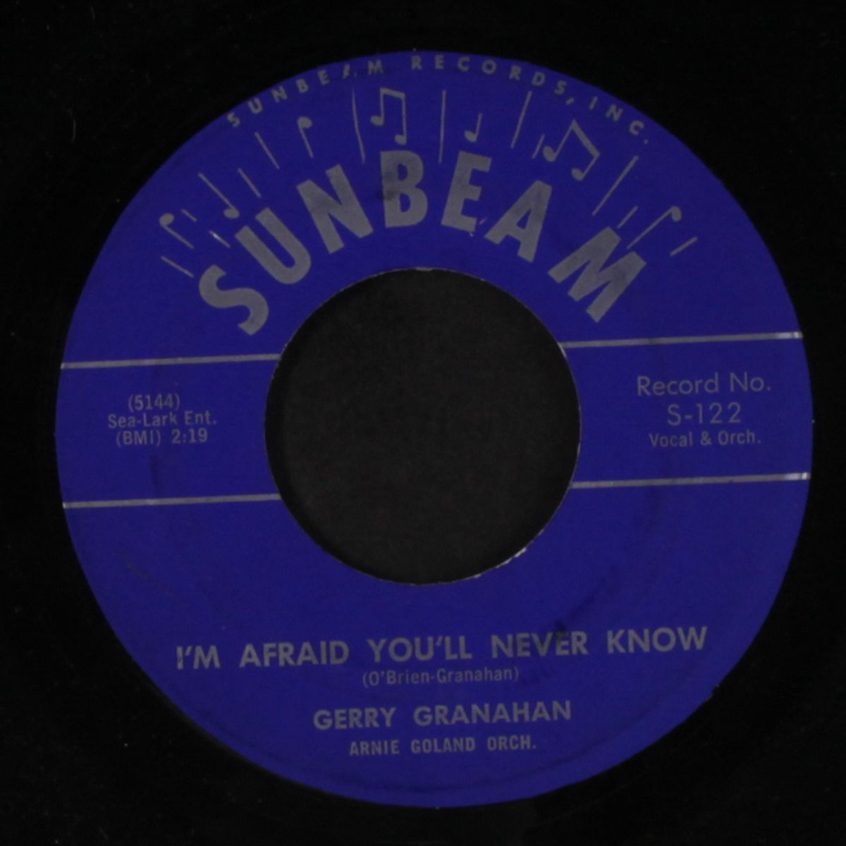 king size / i'm afraid you'll never know by GERRY GRANAHAN
