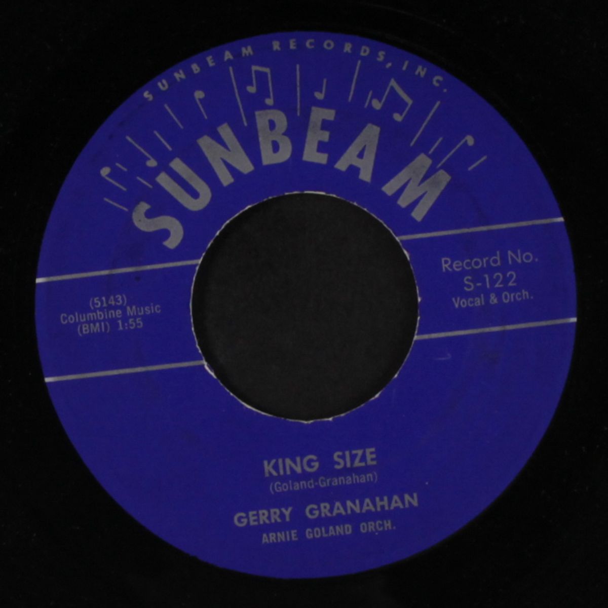 king size / i'm afraid you'll never know by GERRY GRANAHAN