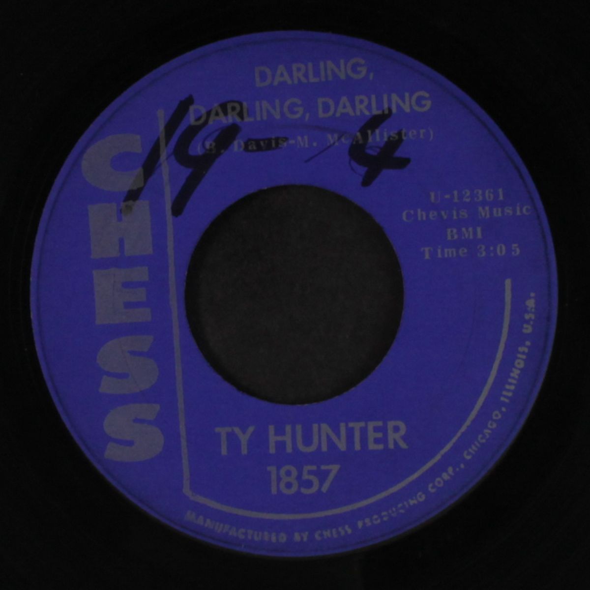 in time / darling, darling, darling by TY HUNTER
