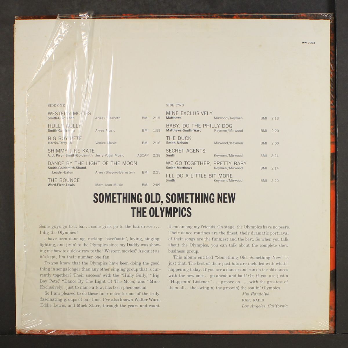 something old / something new by OLYMPICS