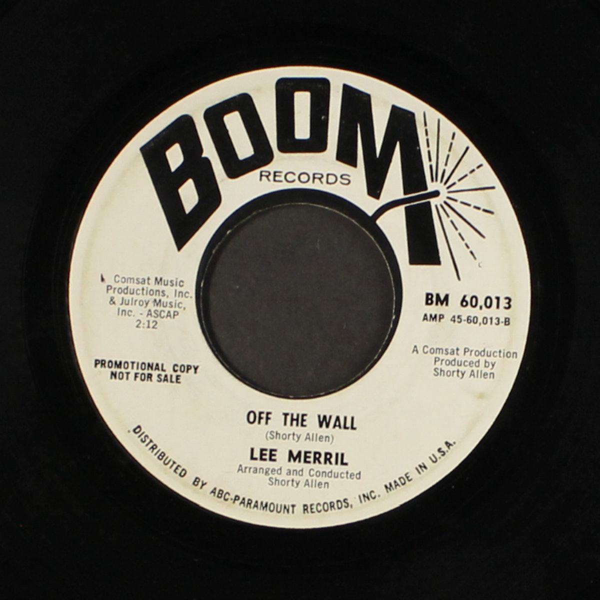the ballad of the green hornet / off the wall by LEE MERRIL