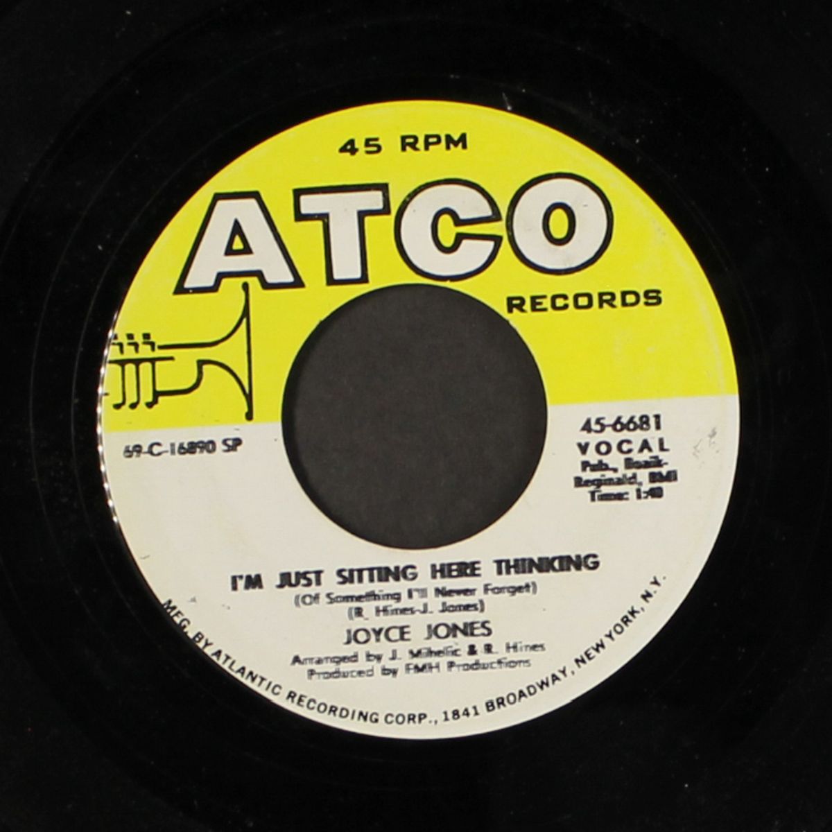 help me make up my mind / i'm just sitting here thinking by JOYCE JONES