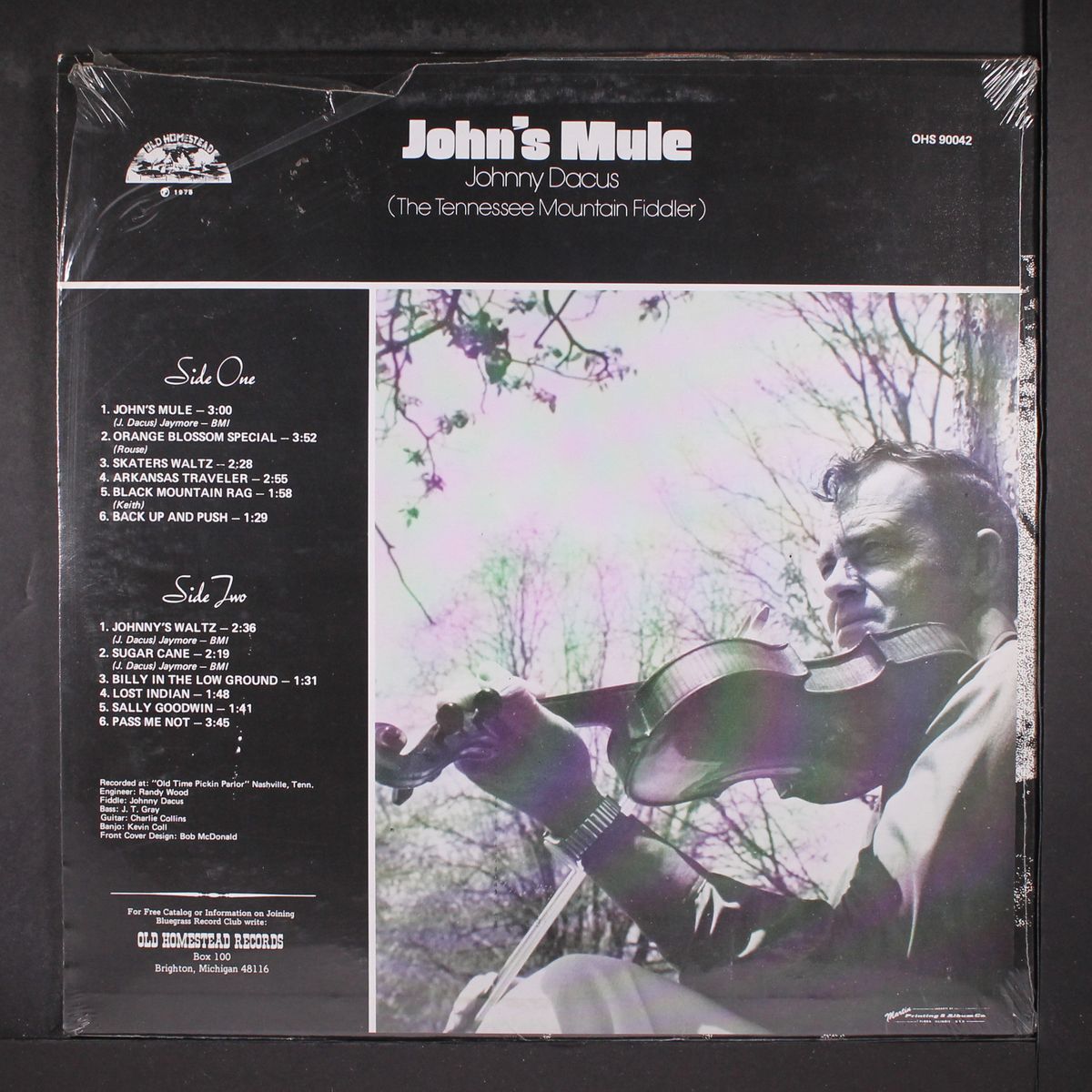 john's mule by JOHNNY DACUS