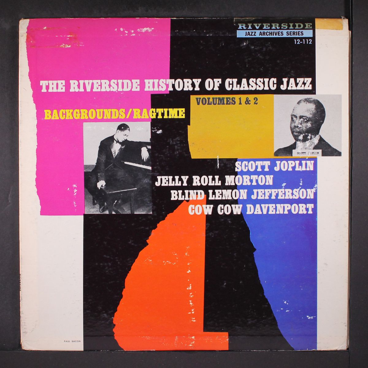 history of classic jazz, vols. 1 & 2 - backgrounds/ragtime by VARIOUS