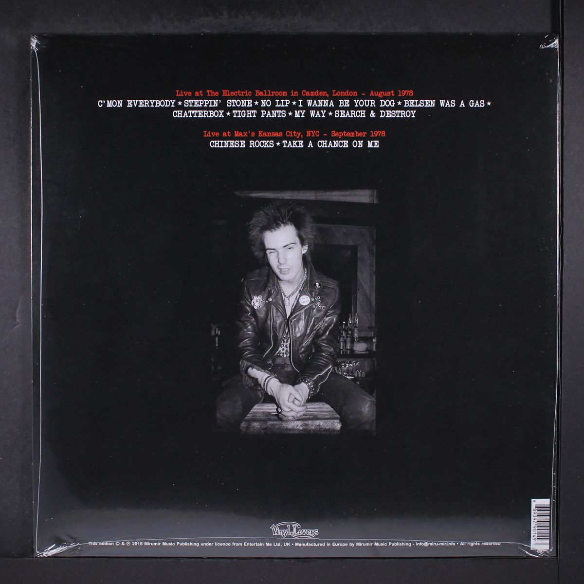 i'm a mess by SID VICIOUS