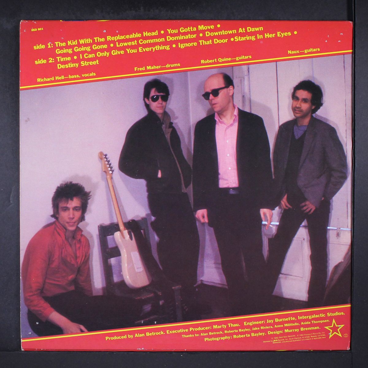 destiny street by RICHARD HELL & VOIDOIDS