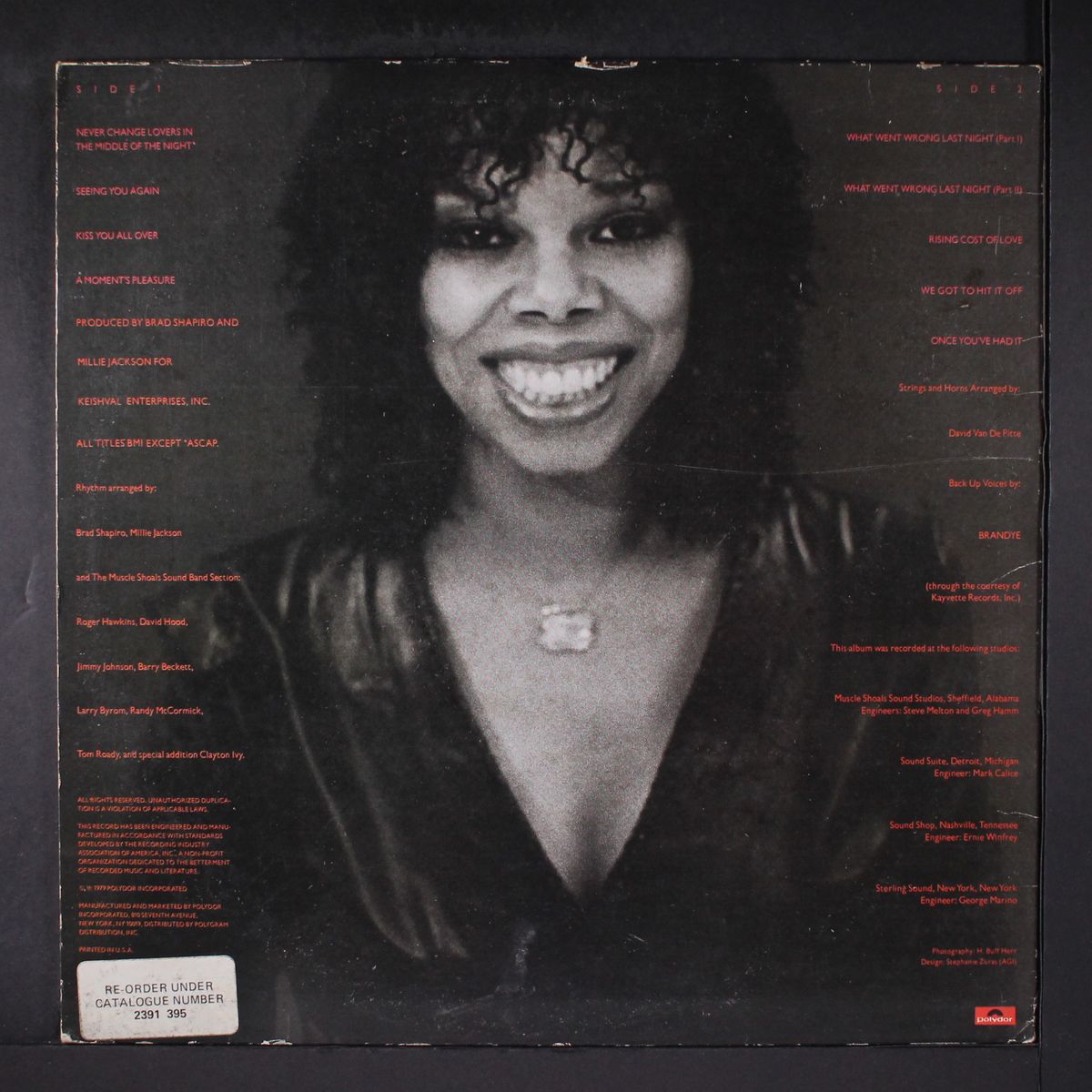 a moment's pleasure by MILLIE JACKSON