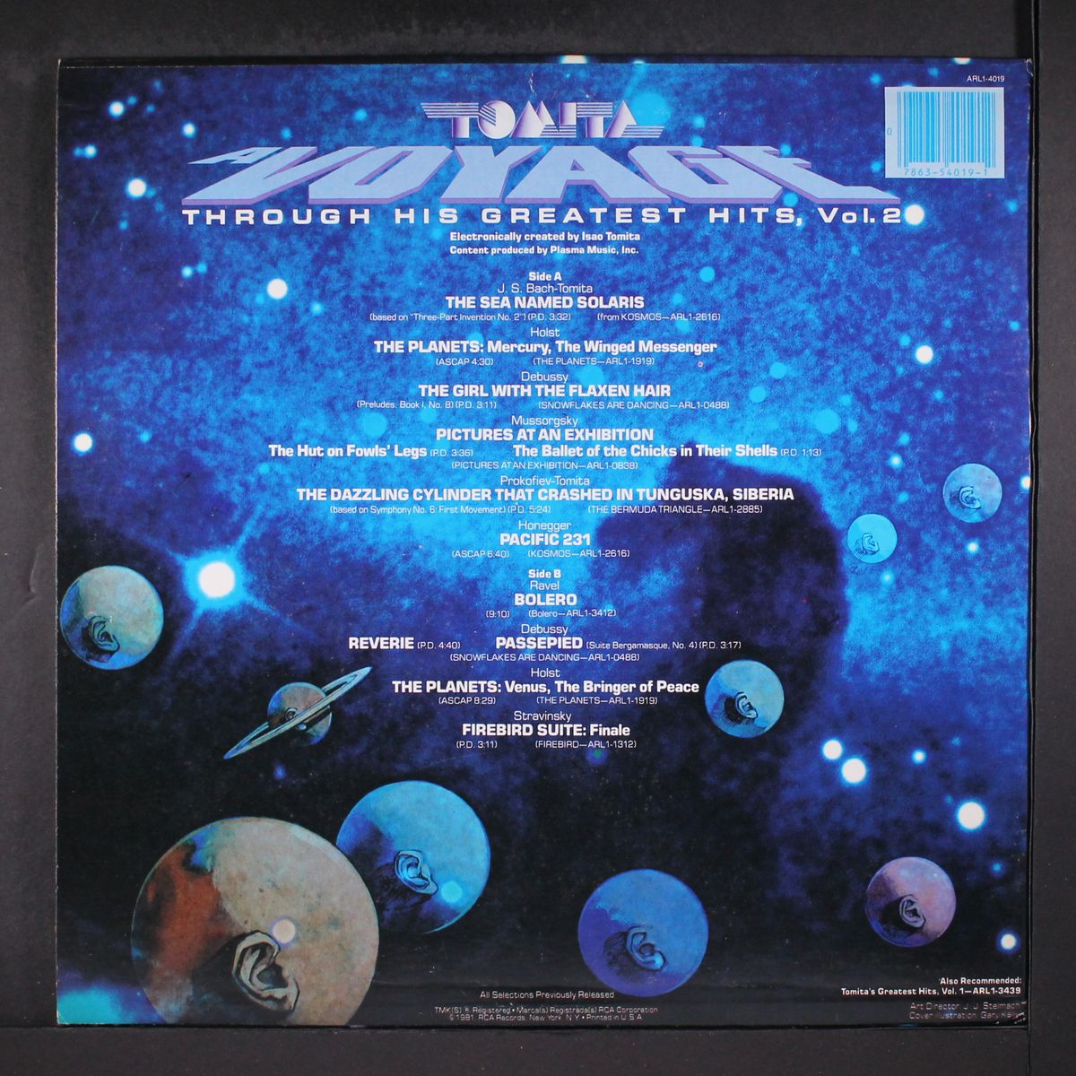 a voyage through his greatest hits vol. 2 by TOMITA