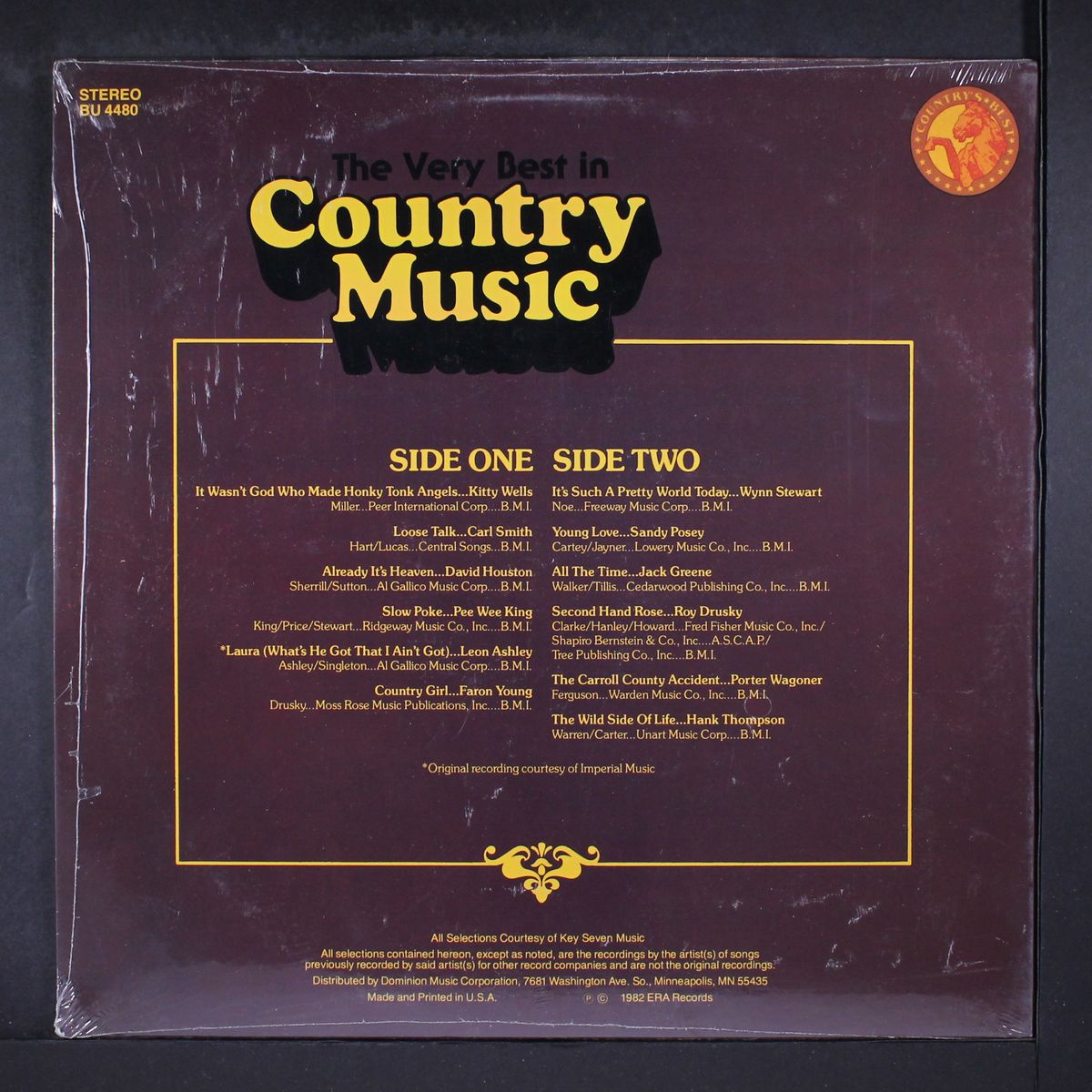 very best in country music by VARIOUS