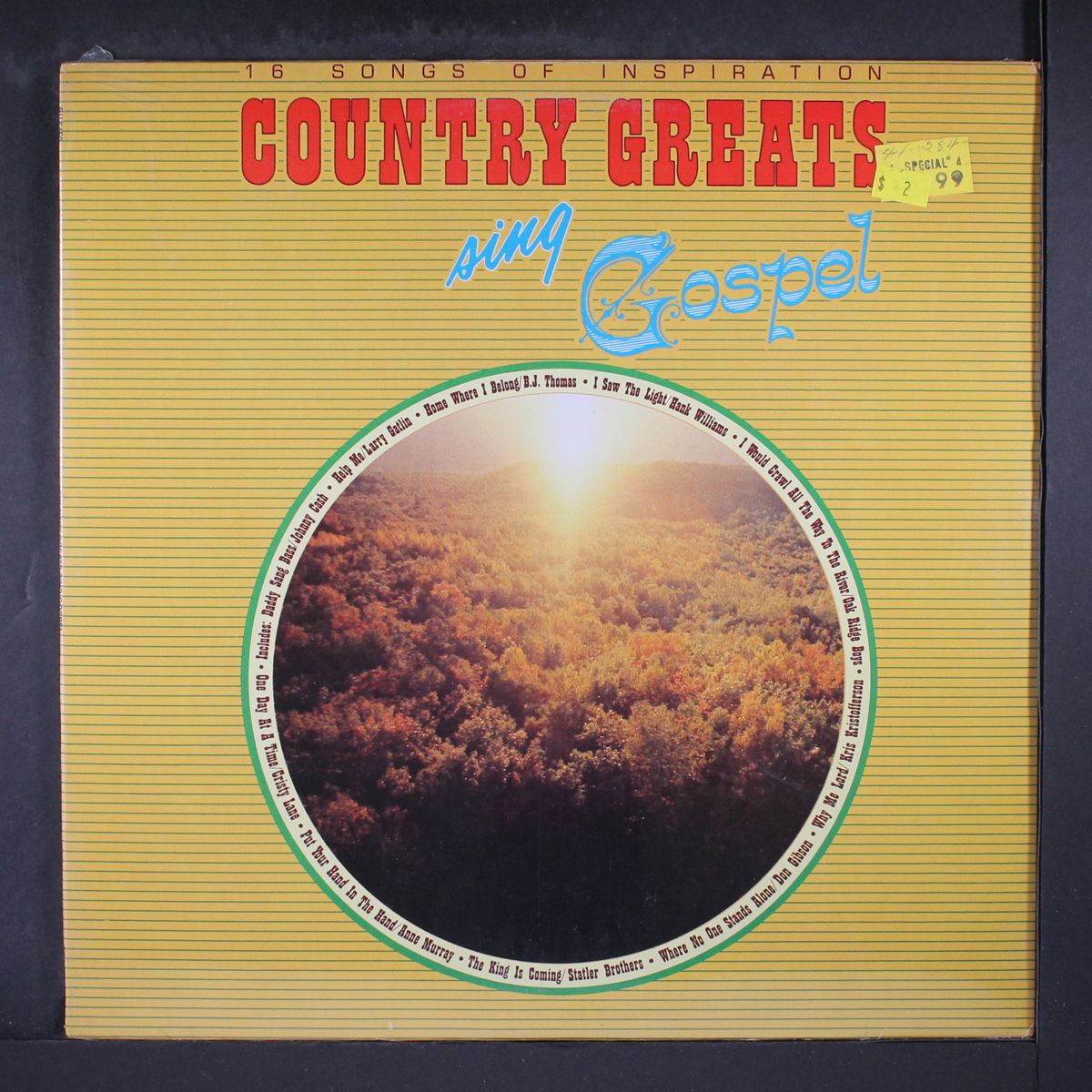 country greats sing gospel by VARIOUS