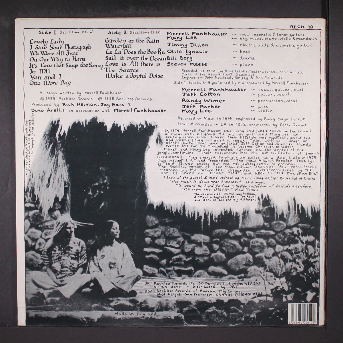the maui album by MERRELL FANKHAUSER