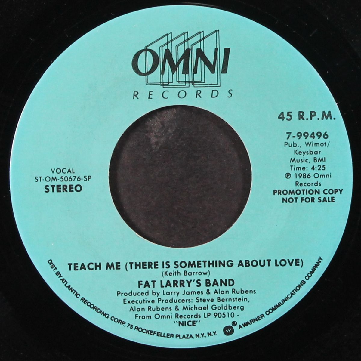 teach me / same by FAT LARRY'S BAND