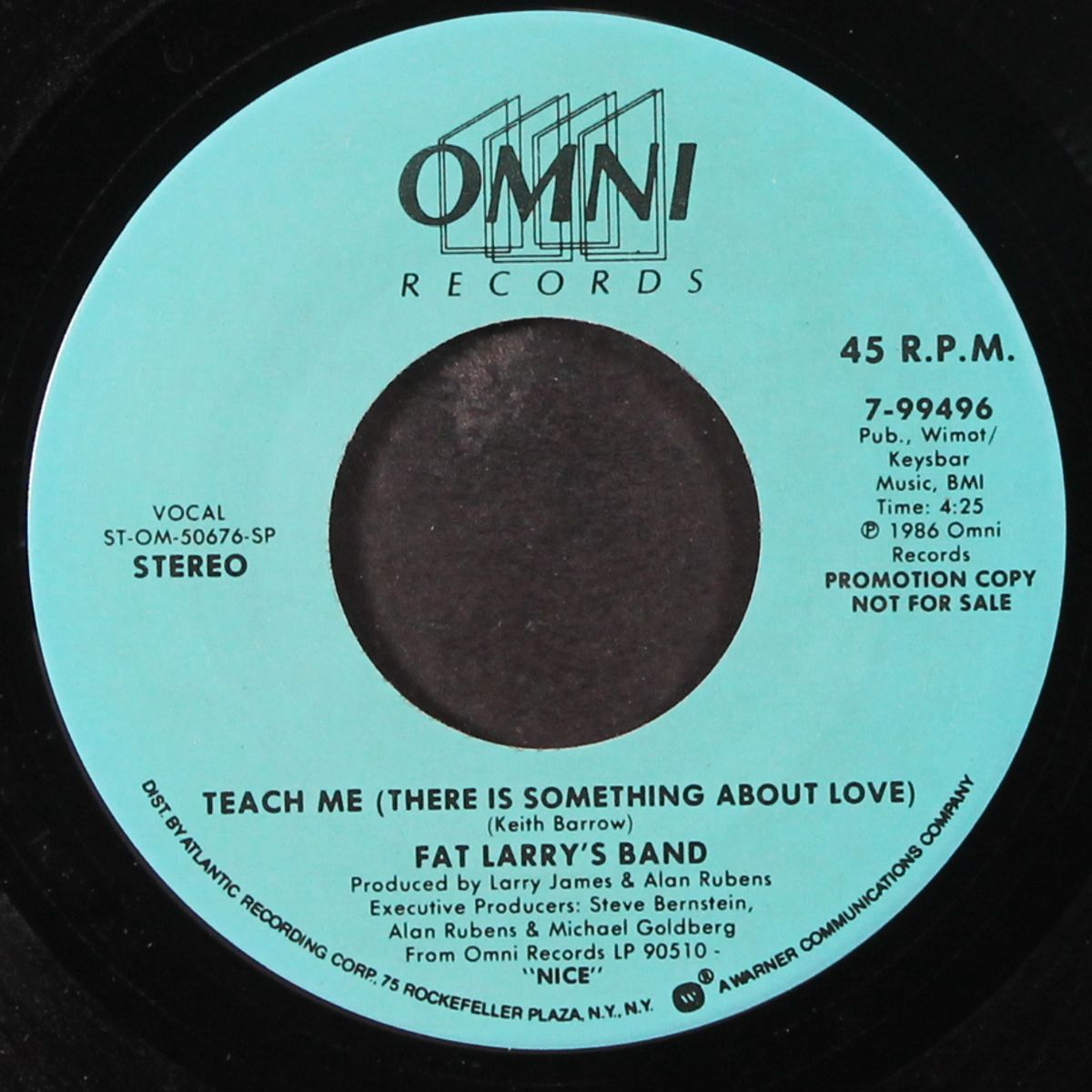 teach me / same by FAT LARRY'S BAND