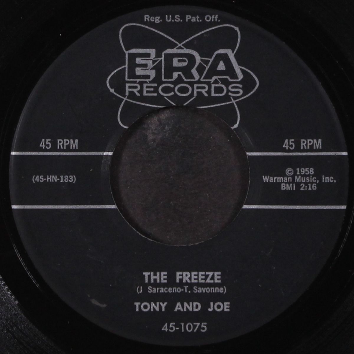 the freeze / gonna get a little kissin' tonight by TONY & JOE