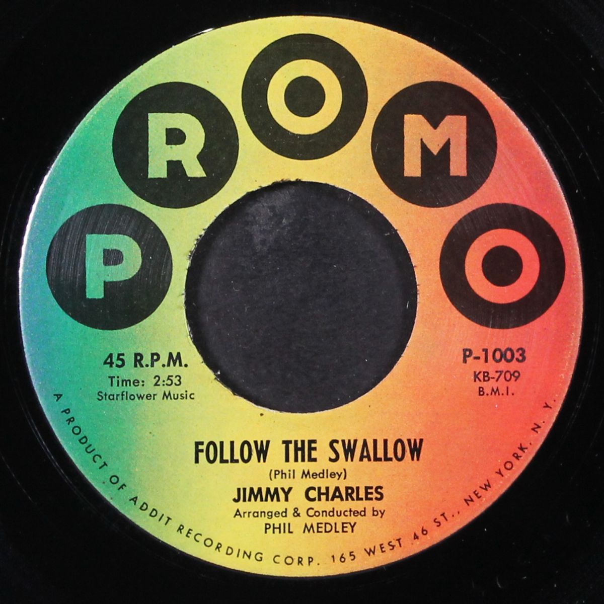 follow the swallow / the age of love by JIMMY CHARLES