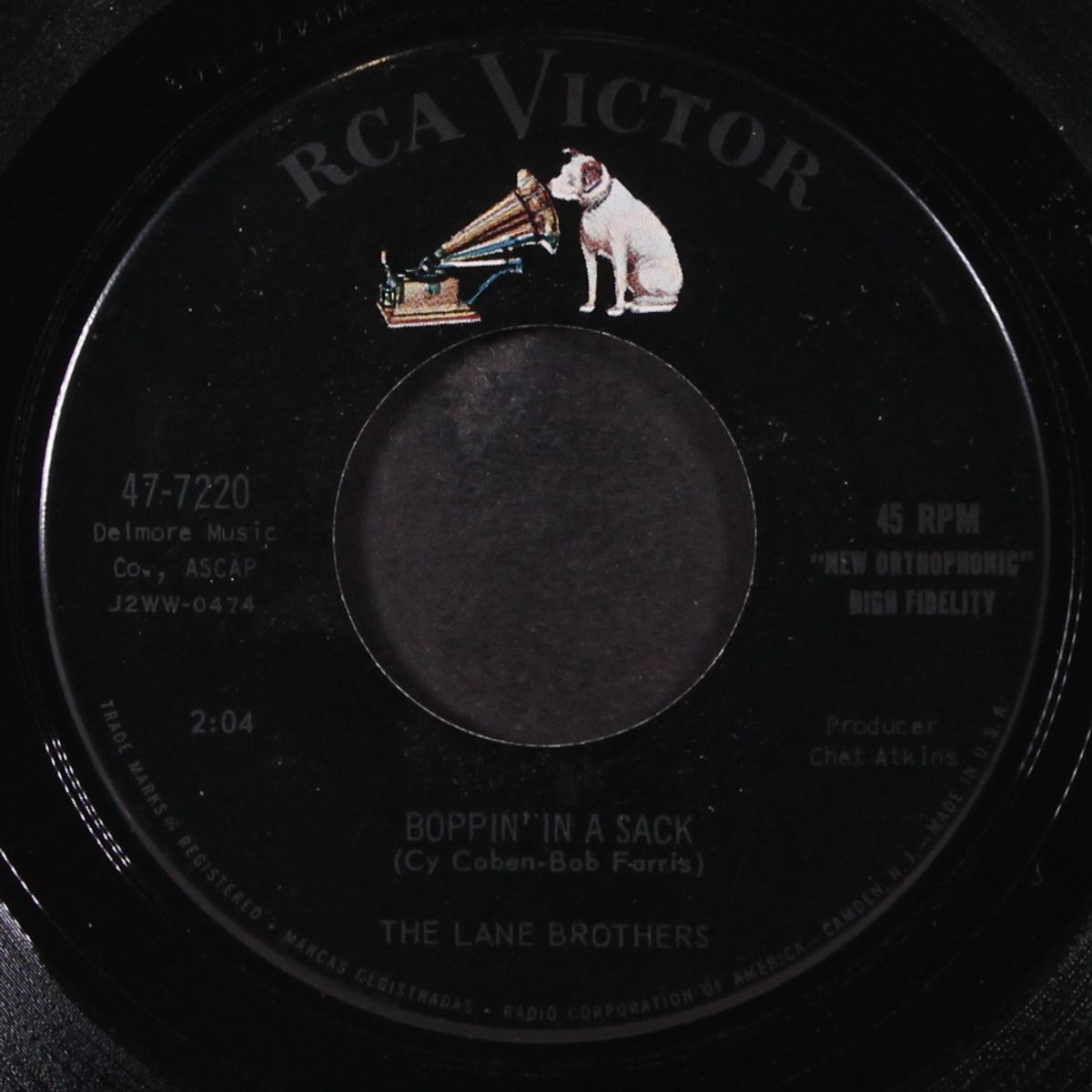 boppin' in a sack / somebody sweet by LANE BROTHERS