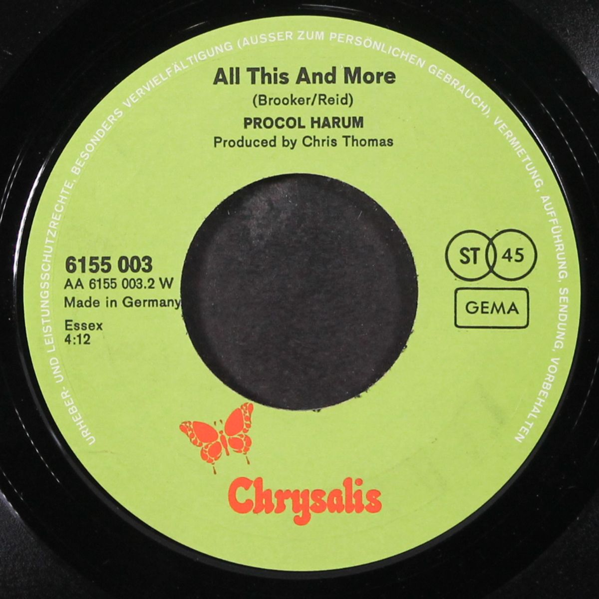 conquistador / all this and more by PROCOL HARUM